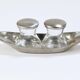 Wilhelm Wagenfeld Mid-Century Max & Moritz Salt Pepper Shakers, WMF, 1950s