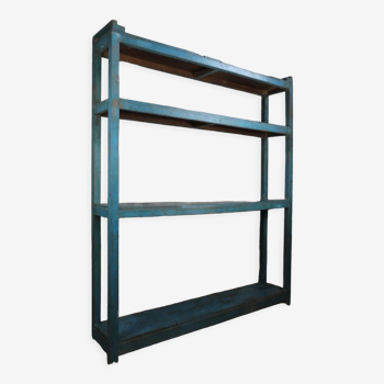 Shelf 4 shelves, blue patina