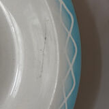 Vintage shallow plate Digoin Sarreguemines Albert