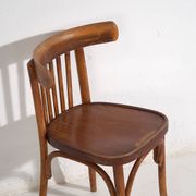 Chaises de bistrot anciennes (vers 1920). Ensemble de 6 pièces #1
