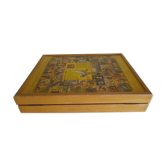 Malette en bois de 3 jeux vintage
