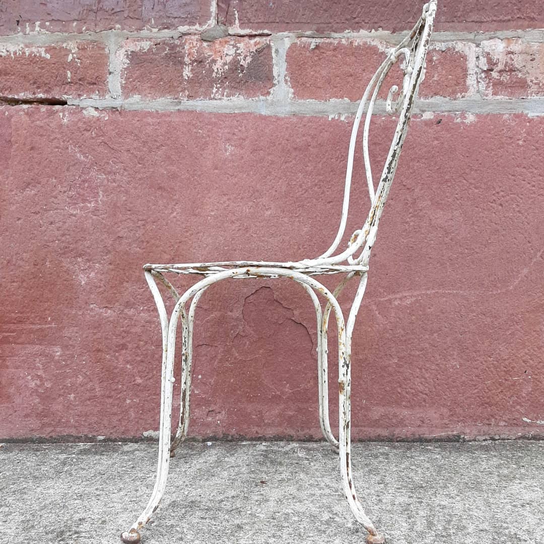 Chaises en fer forgé