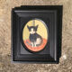 Naive painting cat