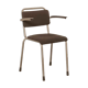 School chair Gispen 206 TH-Delft grey padded