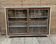 Vitrine en teck birman avec portes coulissantes