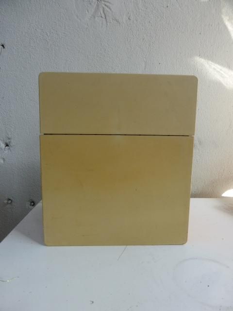 Ranking Flambo orange vintage metal box 1970