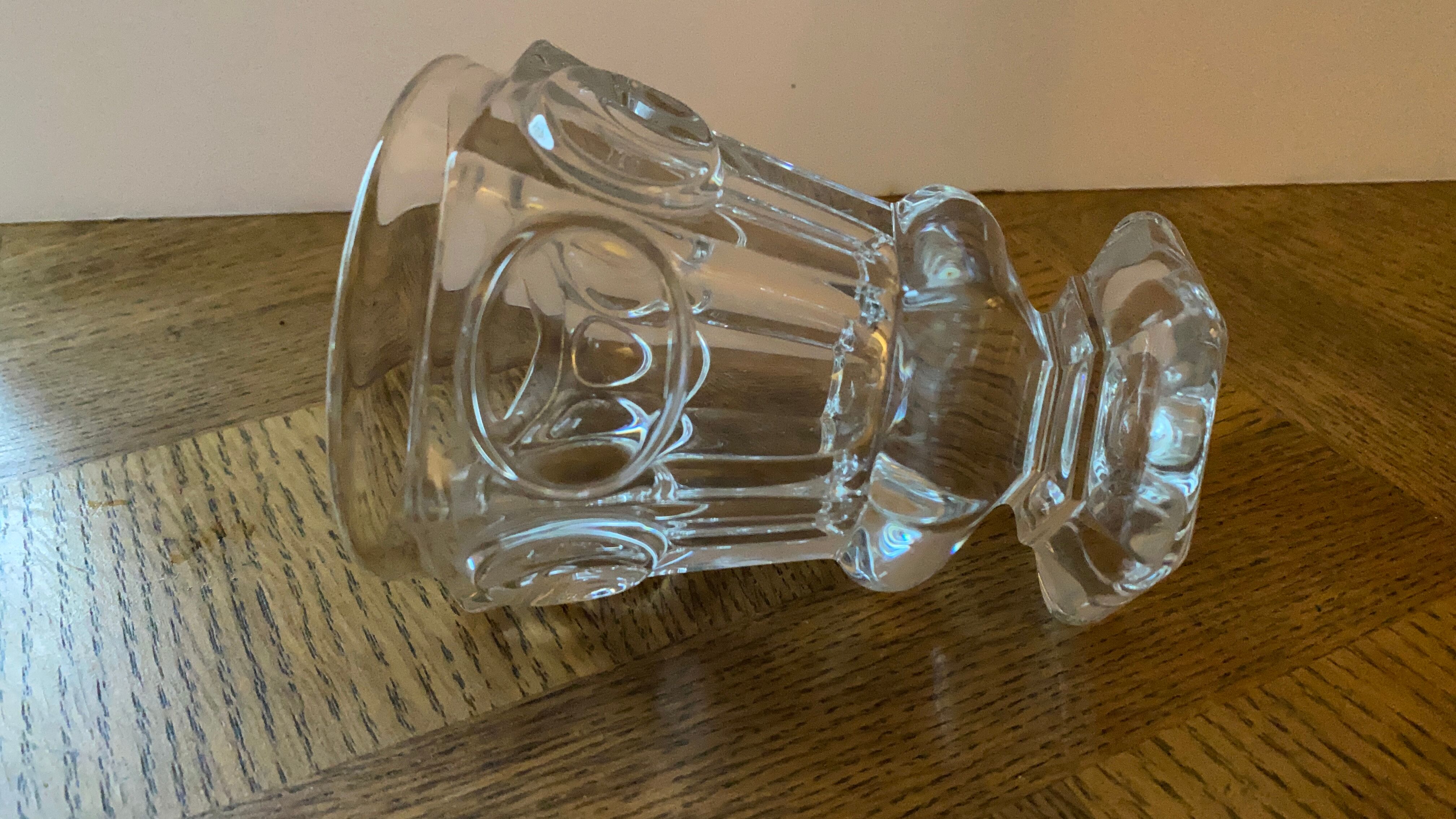 Ancient crystal glass Baccarat called Charles X