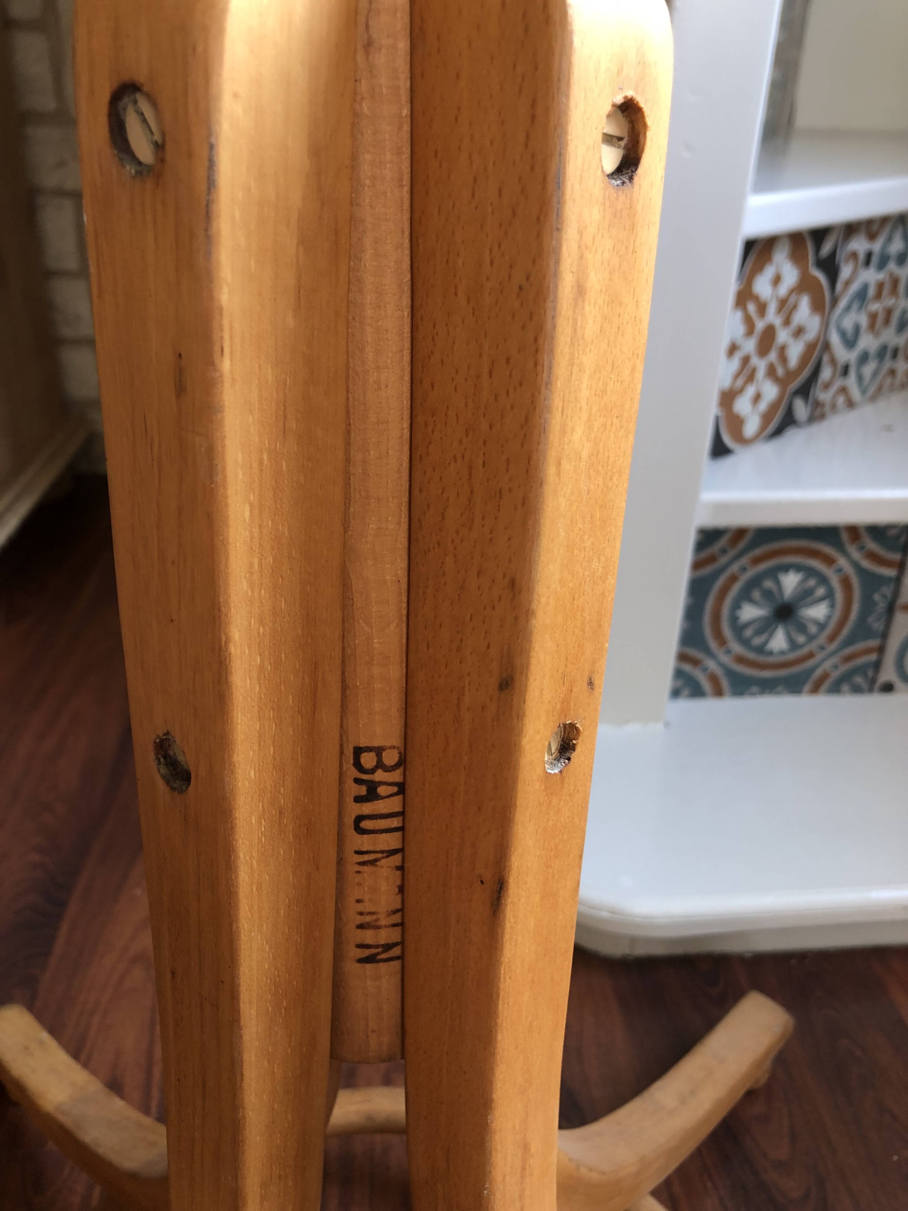 Baumann beech coat rack parrot