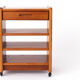 Vintage side table with drawer 1960s-1970s teak