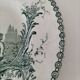ironstone plate, A. Lebacqz & M. Bouchart earthenware factory, Trianon model
