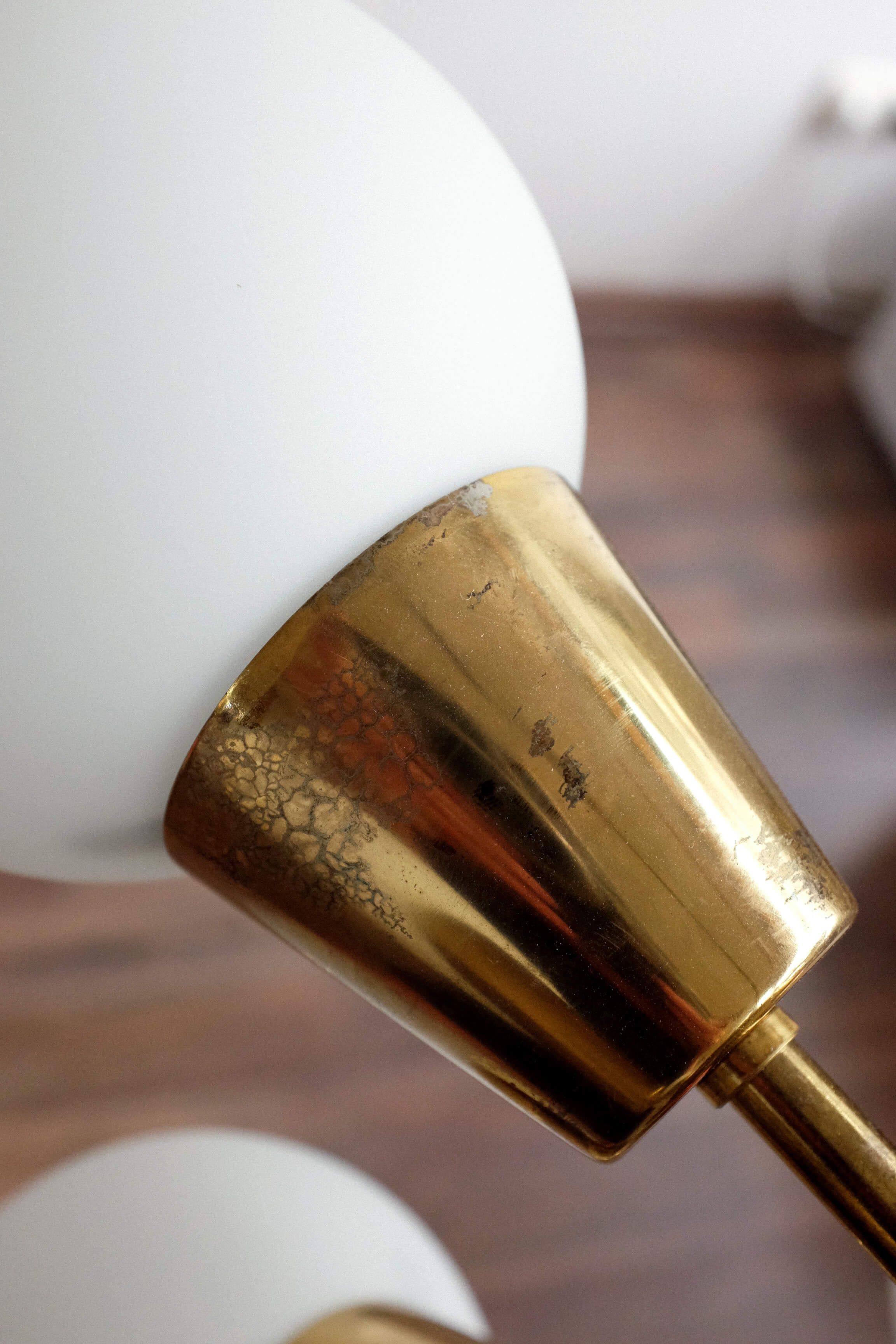 Vintage Czechoslovak Chandelier Sputnik by Kamenicky Senov, 1960s
