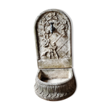 Reconstituted stone fountain