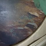 Oil on panel, signed Lataste, 19th century. Mountain