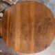 Large extendable oval table up to 3 metres, walnut.