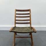 Leather vintage armchair, 1970s