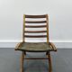 Leather vintage armchair, 1970s