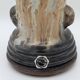 Roger Guérin (Bouffioulx) - Sculptural Vase Salt Glaze - Drip Decoration 1940