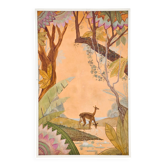 Art Deco panel painting signed P. Tavitian from the 1930s.