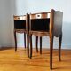 Pair of French Louis XV style bedside tables