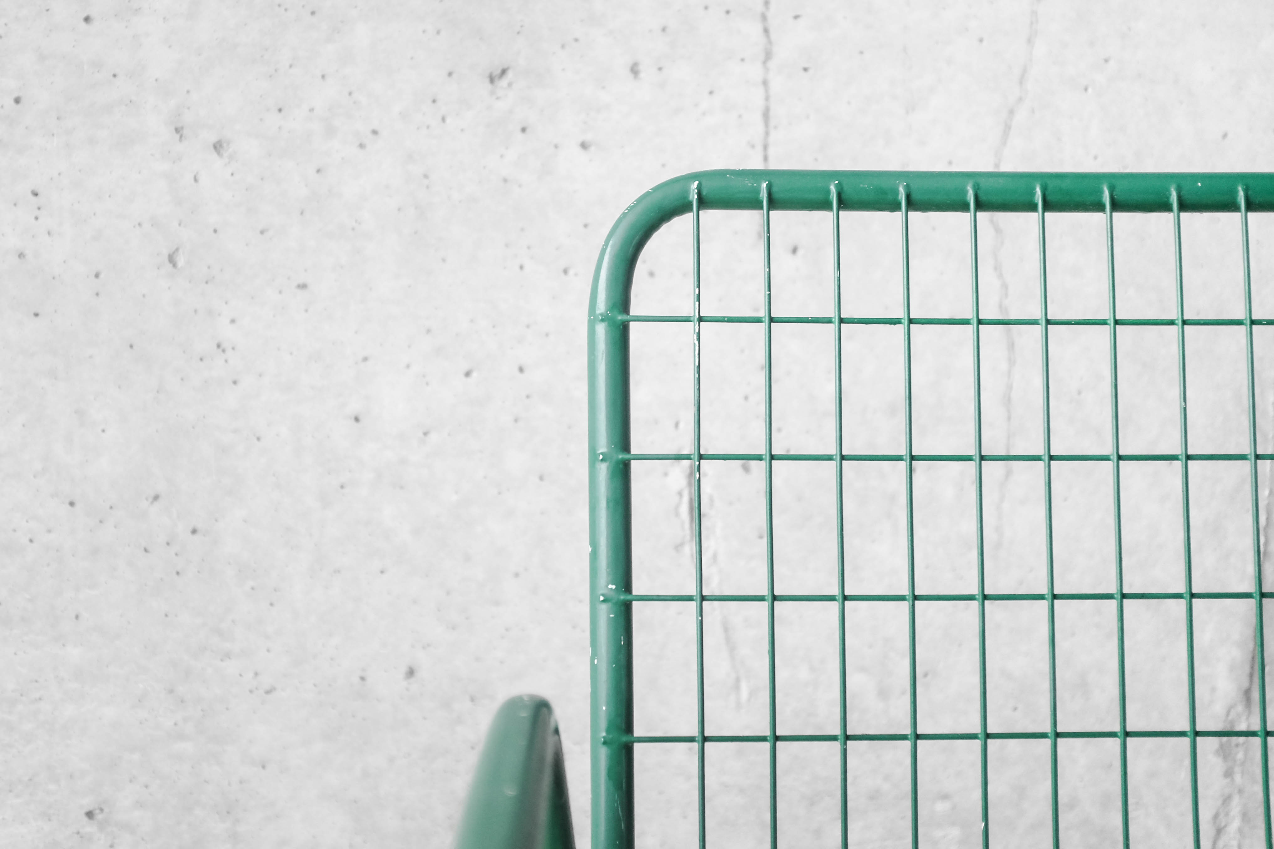 Pair of EMU armchairs, model Rio, green