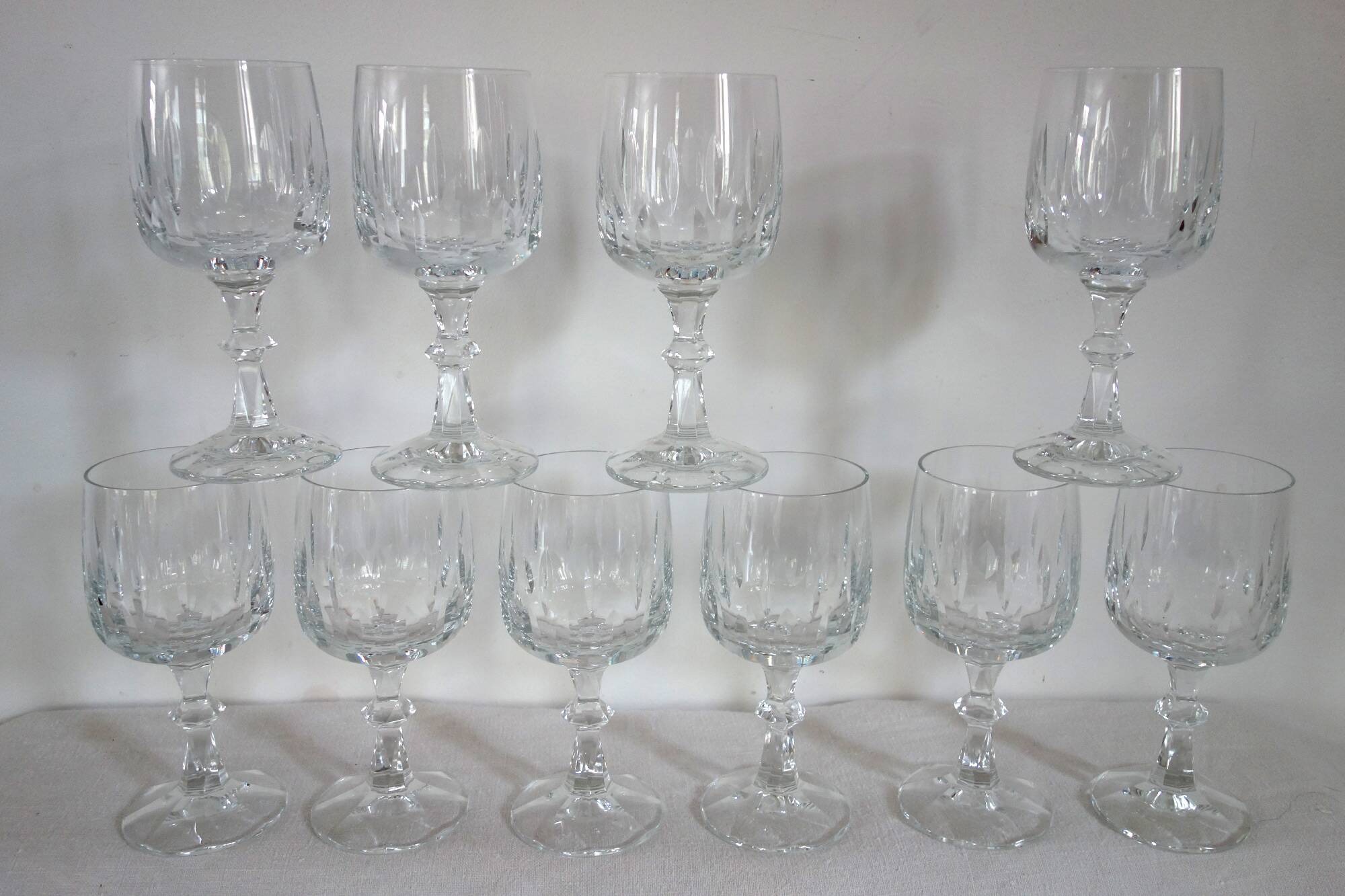 10 Tarentula glasses in crystal by Schott Zwiesel