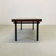 A beech vintage coffee table