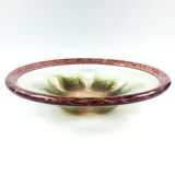 Art deco "Ikora" glass bowl by Karl Wiedmann for WMF, Germany, 1920s-30s