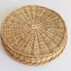 Panier en osier rustique de Provence – Vide-Poche – Milieu du 20e siècle