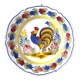 Henriot Quimper plate with rooster