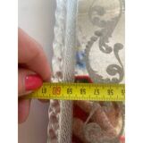 Contemporary venetian squared floreal hand-carving mirror in murano glass