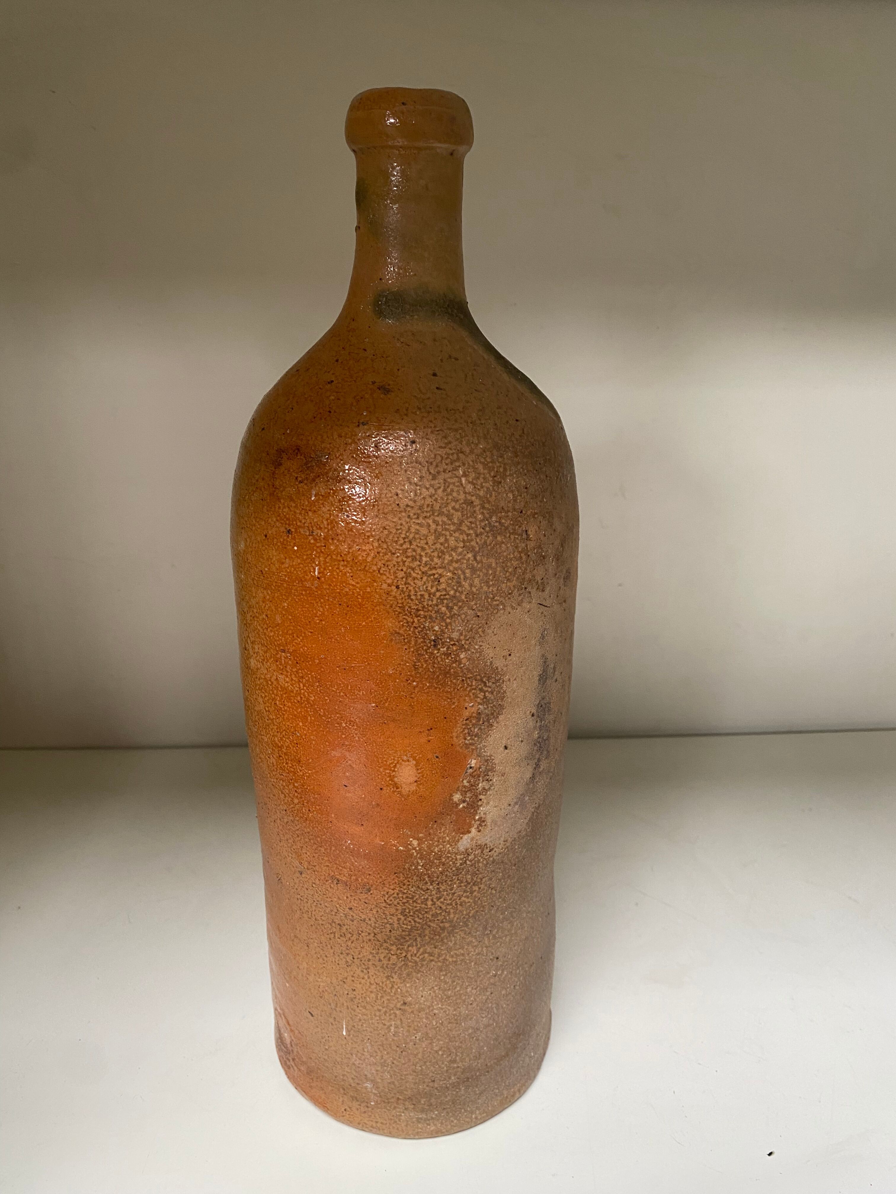 Old sandstone bottle