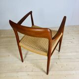 Chaise modèle 56, Niels O. Møller pour J.L. Møllers Møbelfabrik, Danemark années 1950
