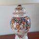 Table lamp foot earthenware decoration old Rouen
