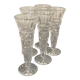 Chiseled glass flutes