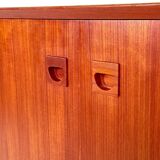 Enfilade danoise en teck par Erik Bouer pour Brouer - 1960