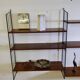Modular teak storage unit in mid-century style, set of 12, 1960s.