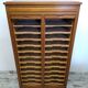 Atypical double curtain file cabinet
