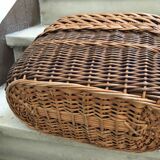 Panier osier vintage
