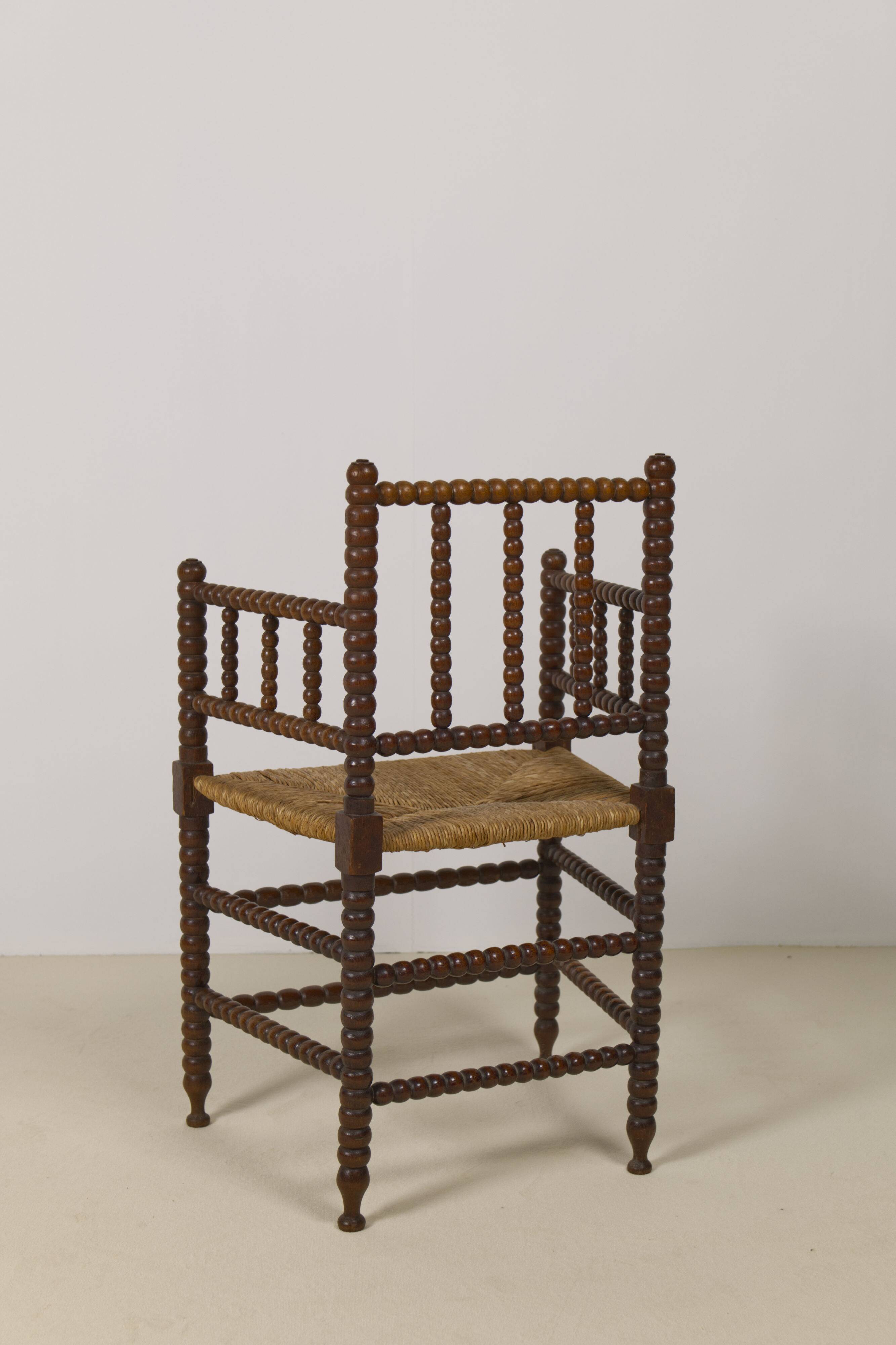 Fauteuil Bobbin vintage