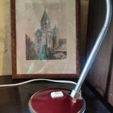 Aluminor industrial design desk lamp from the 60s/70s