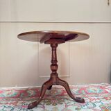Louis XVI mahogany pedestal table, 18th century