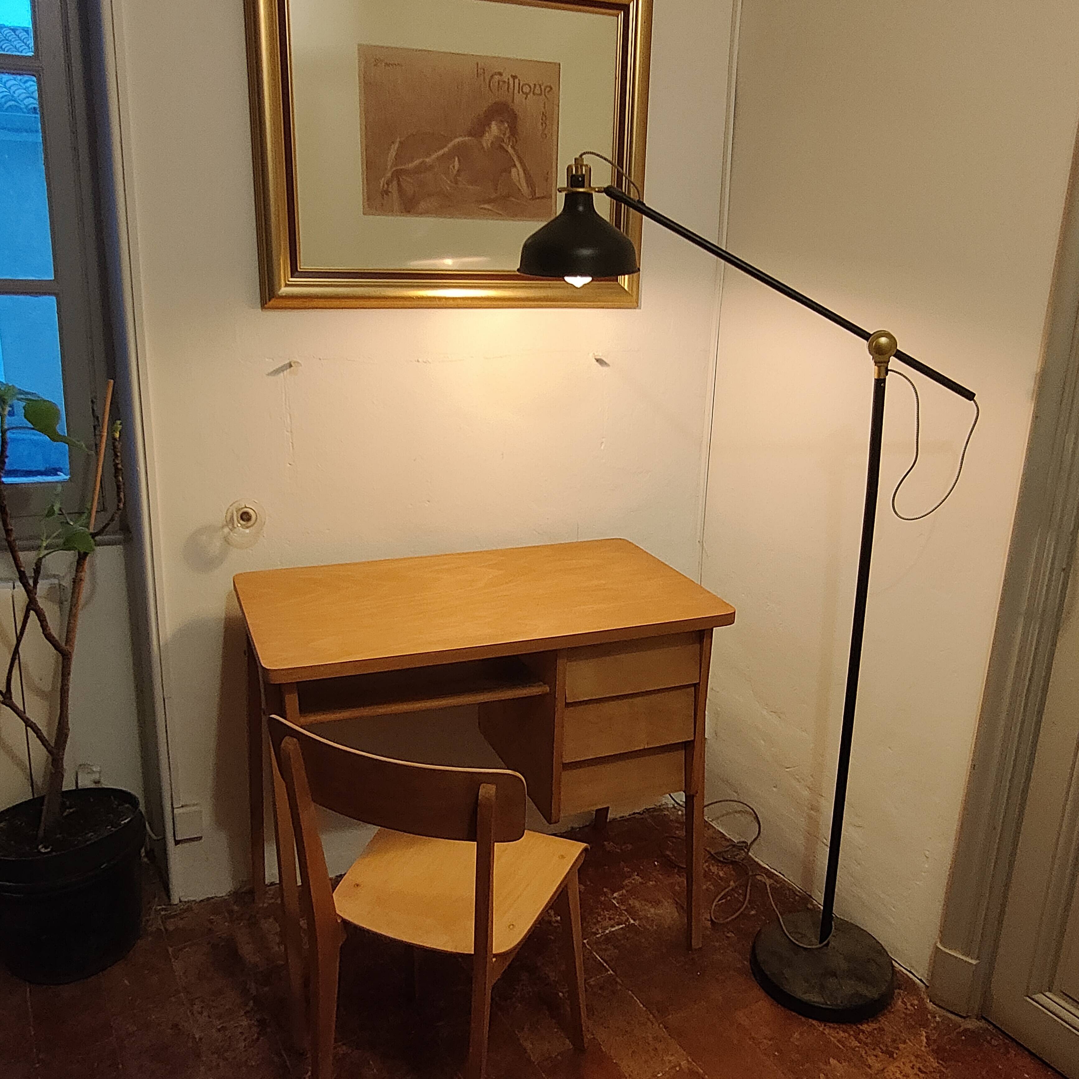 Desk and chair set 1960