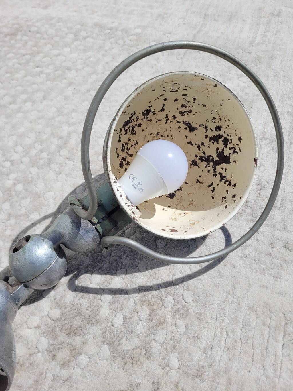 JLD antique workshop wall lamp