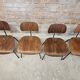 Set de 4 chaises  vintage Se 68 par Egon Eiermann pour Wilde+Spieth 1950"