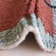 Modern Brick Red Rug - 296 x 212 cm