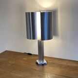 Space Age lamp with Max Sauze shade. 1970.