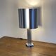 Space Age lamp with Max Sauze shade. 1970.