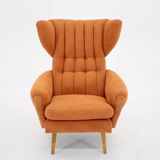 1960s Wing Chair, Czechoslovakia