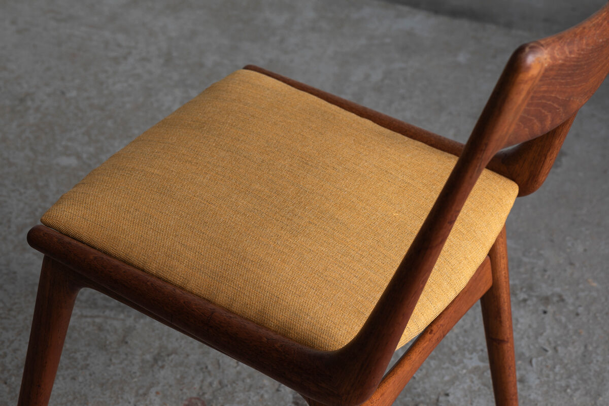 Set of 4 boomerang dining chairs by Alfred Christensen, Denmark 1960