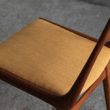 Set of 4 boomerang dining chairs by Alfred Christensen, Denmark 1960